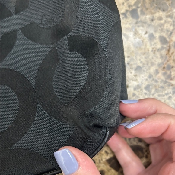 Coach Black and Gray Women's Tote Bag - Picture 10 of 11